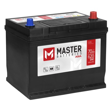 70 Ah MASTER BATTERIES Asia R+1